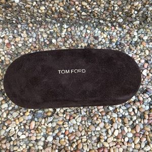 Tom Ford brown eye glasses case